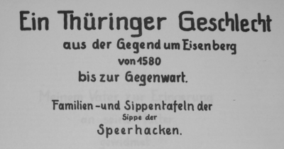 Thüringer Geschlecht